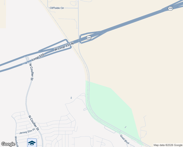 map of restaurants, bars, coffee shops, grocery stores, and more near 6100 Hester Drive in Amarillo