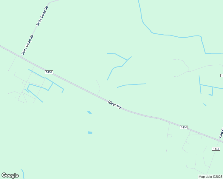 map of restaurants, bars, coffee shops, grocery stores, and more near 5264 River Road in Vanceboro
