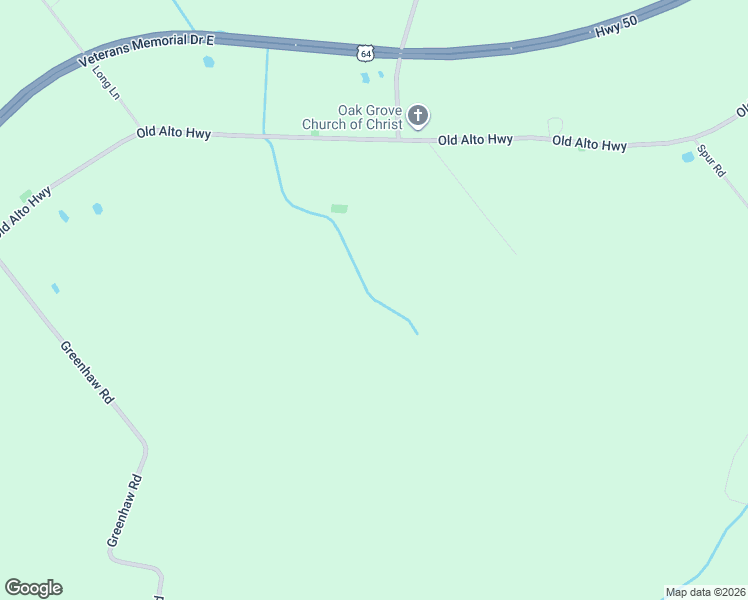 map of restaurants, bars, coffee shops, grocery stores, and more near 6664 Old Alto Highway in Decherd
