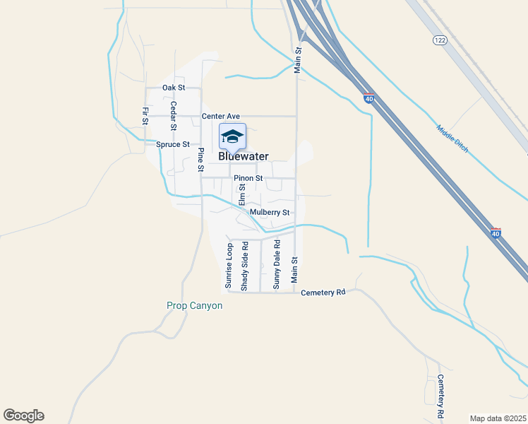 map of restaurants, bars, coffee shops, grocery stores, and more near 13 Mulberry Street in Bluewater