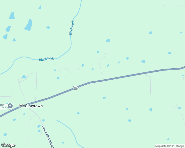 map of restaurants, bars, coffee shops, grocery stores, and more near 579 Highway 225 East in Greenbrier