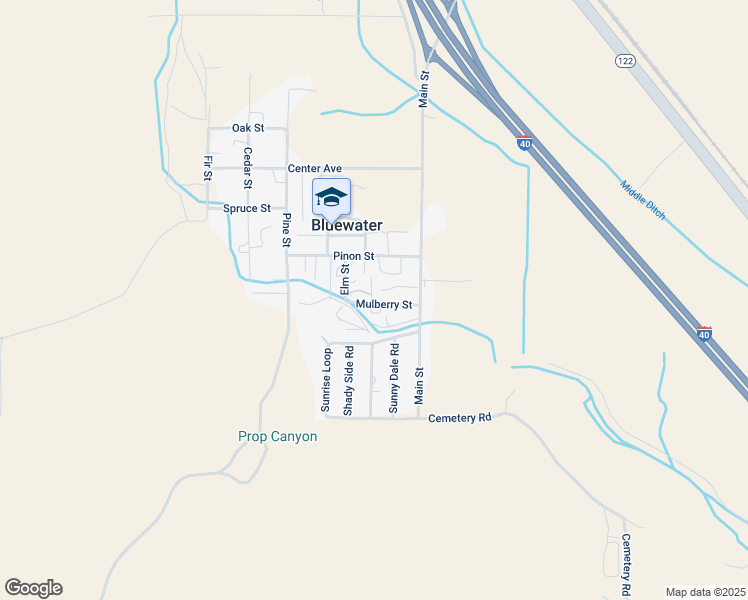 map of restaurants, bars, coffee shops, grocery stores, and more near 13 Mulberry Street in Bluewater