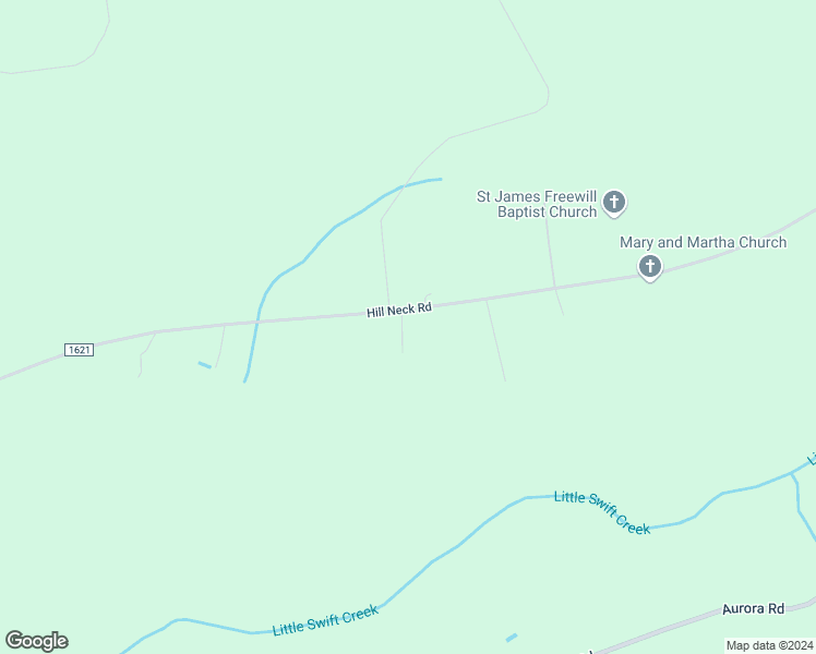 map of restaurants, bars, coffee shops, grocery stores, and more near 2730 Hill Neck Road in Ernul
