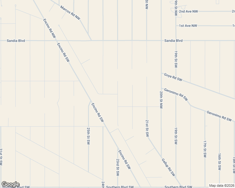 map of restaurants, bars, coffee shops, grocery stores, and more near 4th Avenue Southwest in Rio Rancho