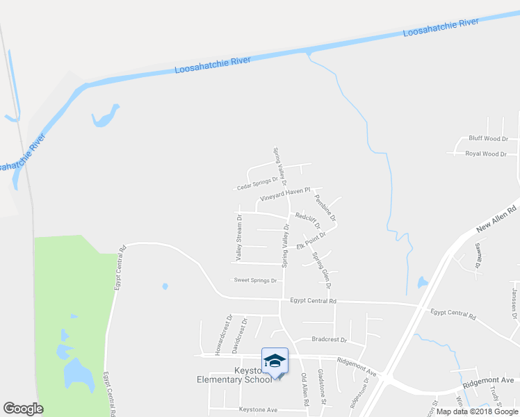 map of restaurants, bars, coffee shops, grocery stores, and more near 4620 Crystal Springs Drive in Memphis
