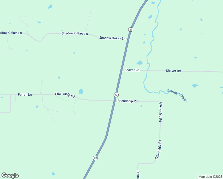 map of restaurants, bars, coffee shops, grocery stores, and more near 9985 Arkansas 23 in Magazine