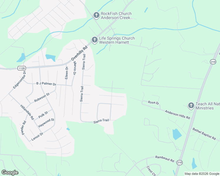 map of restaurants, bars, coffee shops, grocery stores, and more near 11 South Dakota Court in Spring Lake
