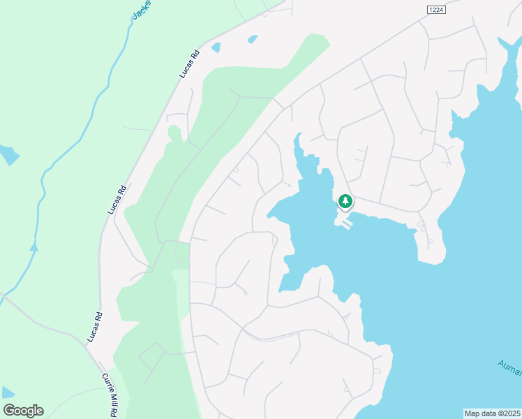 map of restaurants, bars, coffee shops, grocery stores, and more near P3178 in Seven Lakes