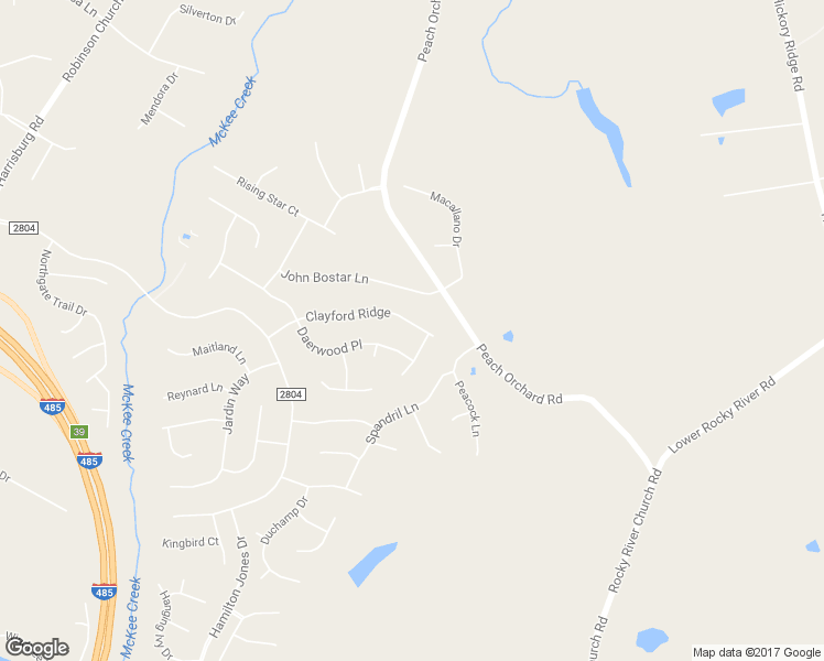 map of restaurants, bars, coffee shops, grocery stores, and more near 11332 Clayford Ridge in Charlotte