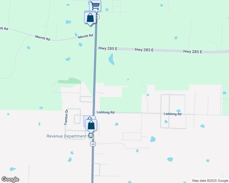map of restaurants, bars, coffee shops, grocery stores, and more near 12 Lieblong Road in Greenbrier