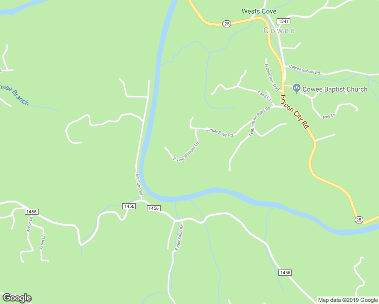 map of restaurants, bars, coffee shops, grocery stores, and more near Rivers Whisper Lane in Franklin