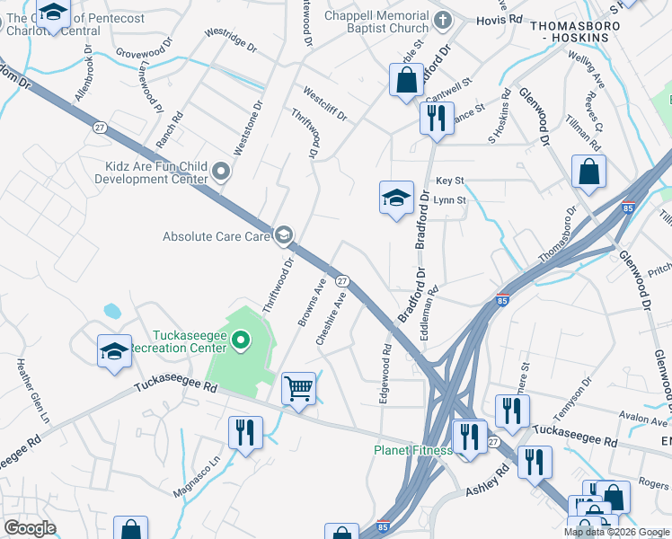 3950 Freedom Drive Charlotte Nc Walk Score