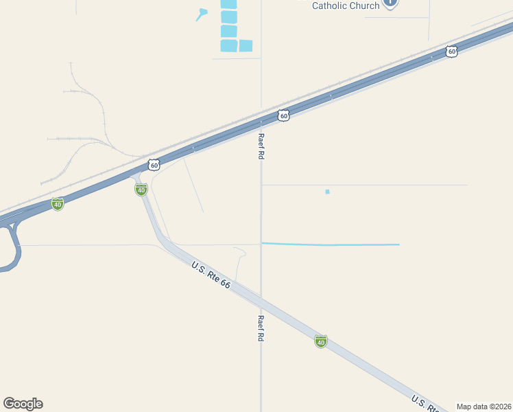 map of restaurants, bars, coffee shops, grocery stores, and more near 4225 Raef Road in Amarillo