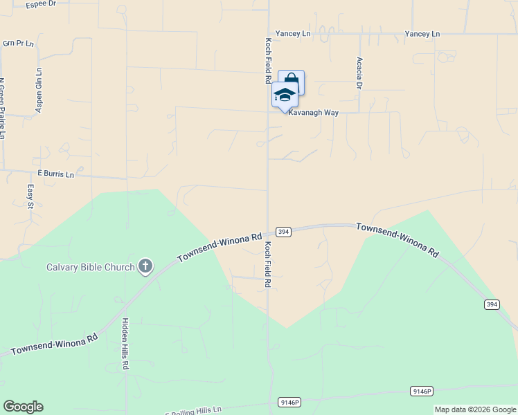 map of restaurants, bars, coffee shops, grocery stores, and more near 7950 Koch Field Road in Flagstaff
