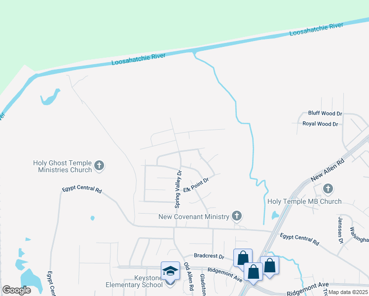 map of restaurants, bars, coffee shops, grocery stores, and more near 3354 Vineyard Haven Place in Memphis
