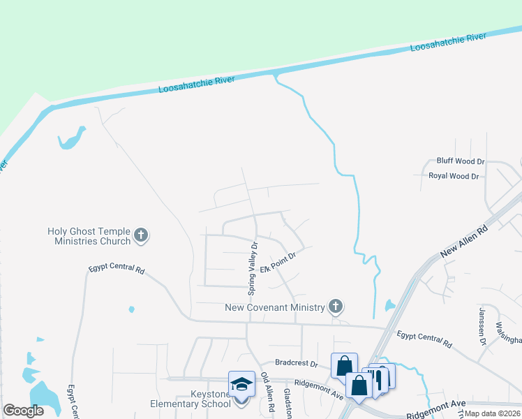 map of restaurants, bars, coffee shops, grocery stores, and more near 3354 Vineyard Haven Place in Memphis