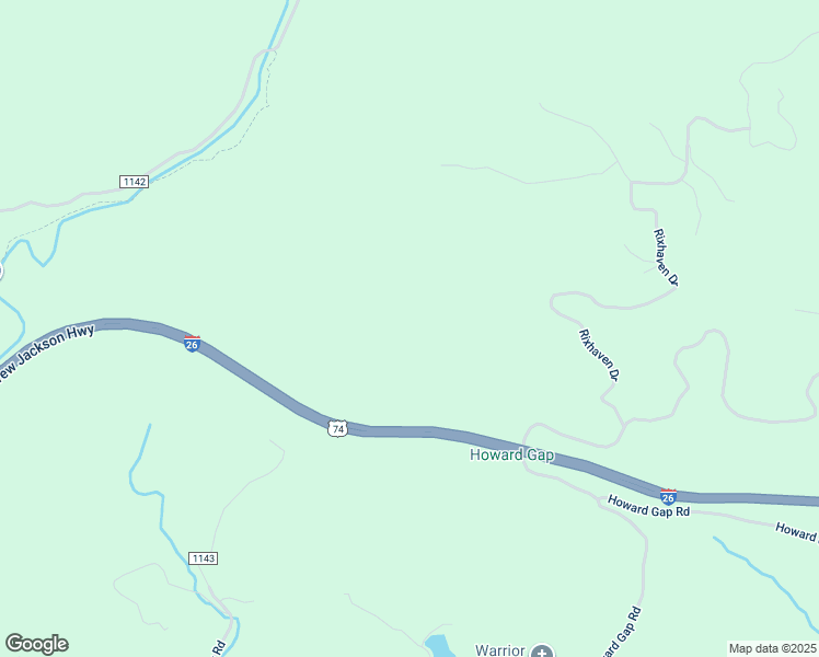 map of restaurants, bars, coffee shops, grocery stores, and more near Interstate 26 in Saluda