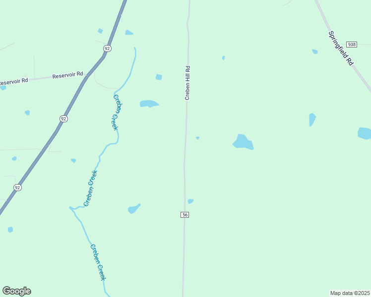 map of restaurants, bars, coffee shops, grocery stores, and more near Creben Hill Road in Conway County
