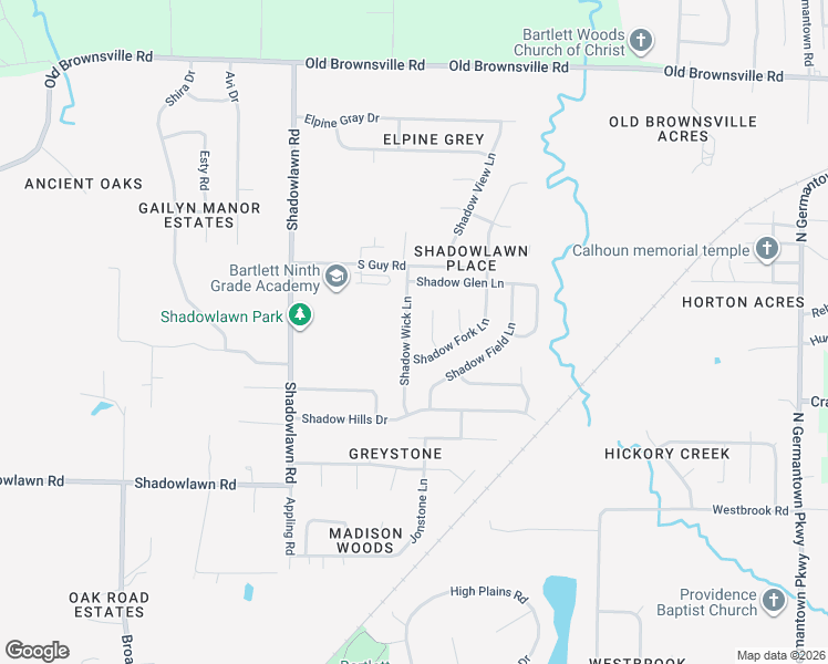 map of restaurants, bars, coffee shops, grocery stores, and more near 7664 Shadow Fork Lane in Arlington