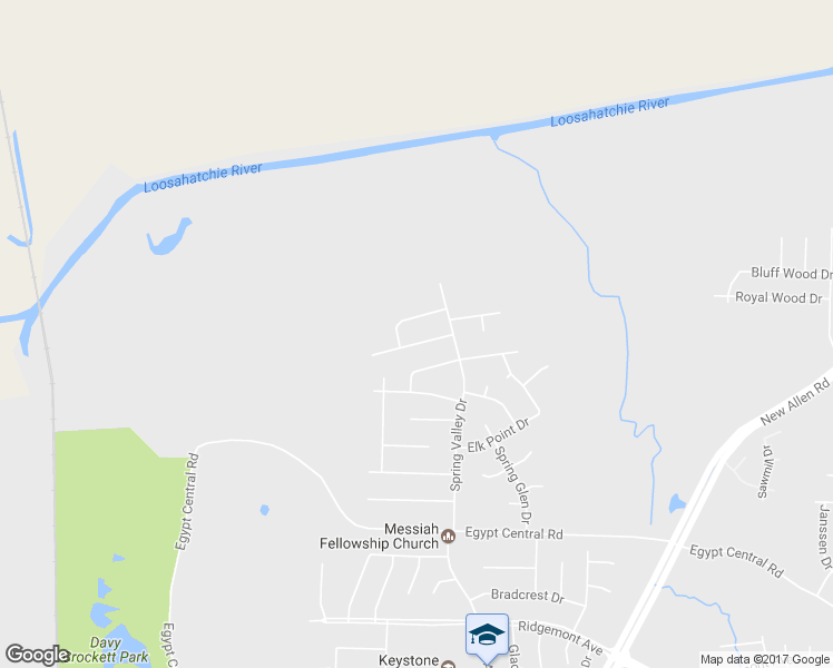map of restaurants, bars, coffee shops, grocery stores, and more near 3292 Cedar Springs Drive in Memphis