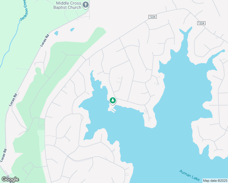 map of restaurants, bars, coffee shops, grocery stores, and more near 103 Timber Ridge Court in Seven Lakes