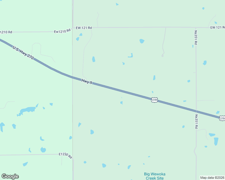 map of restaurants, bars, coffee shops, grocery stores, and more near 35025 Oklahoma 9 in Earlsboro