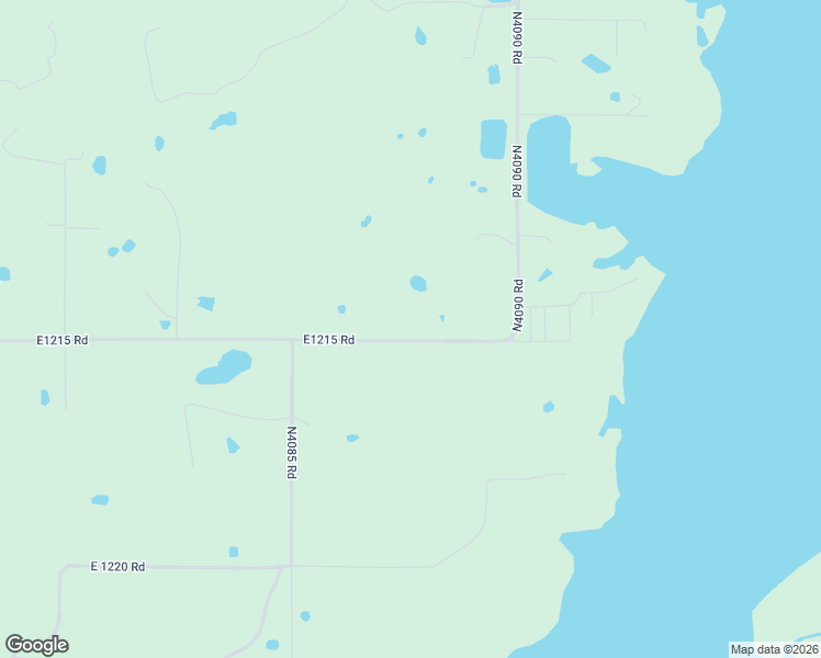 map of restaurants, bars, coffee shops, grocery stores, and more near 408777 E1215 Road in Eufaula