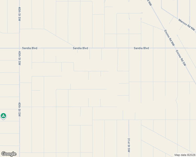 map of restaurants, bars, coffee shops, grocery stores, and more near 33rd Street Southwest in Rio Rancho
