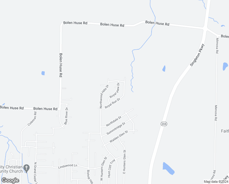 map of restaurants, bars, coffee shops, grocery stores, and more near 4697 Royal View Drive in Memphis