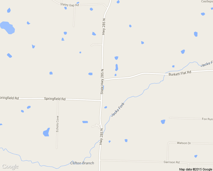 map of restaurants, bars, coffee shops, grocery stores, and more near 477 Burkett Flat Road in Greenbrier