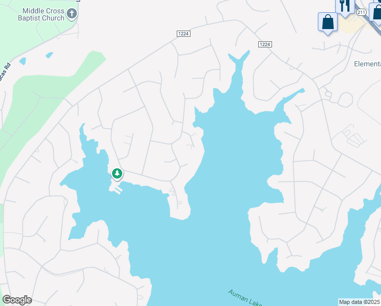 map of restaurants, bars, coffee shops, grocery stores, and more near 108 Sunrise Point in West End