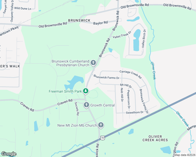 map of restaurants, bars, coffee shops, grocery stores, and more near 8733 Brunswick Farms Drive in Arlington
