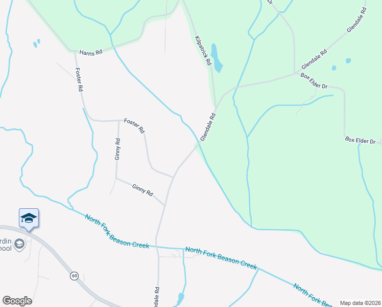 map of restaurants, bars, coffee shops, grocery stores, and more near 844 Glendale Road in Adamsville