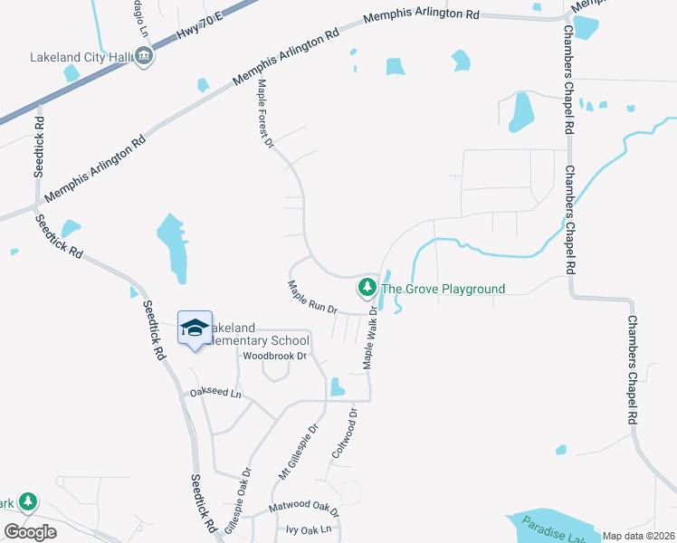map of restaurants, bars, coffee shops, grocery stores, and more near 4670 Maple Forest Drive in Arlington