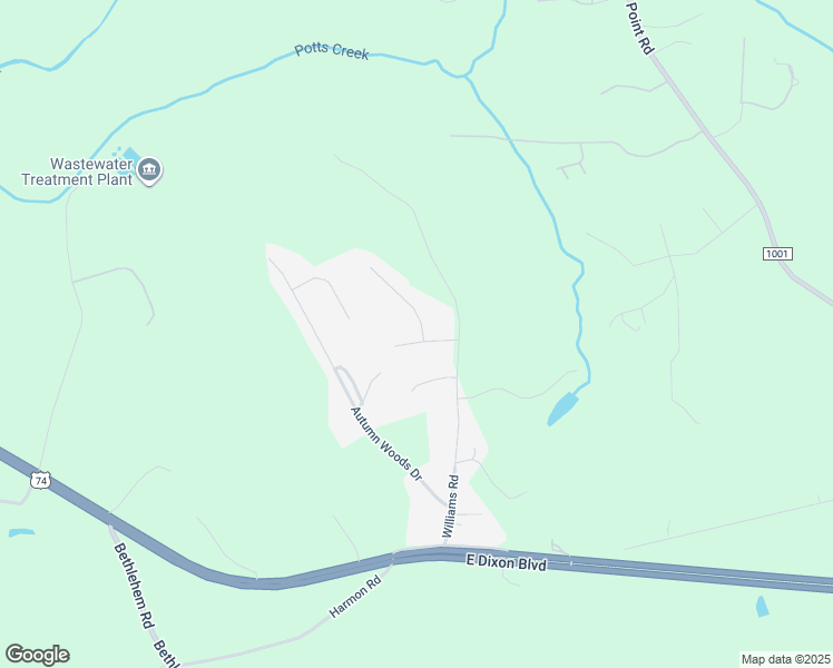 map of restaurants, bars, coffee shops, grocery stores, and more near 7008 Richmond Drive in Kings Mountain