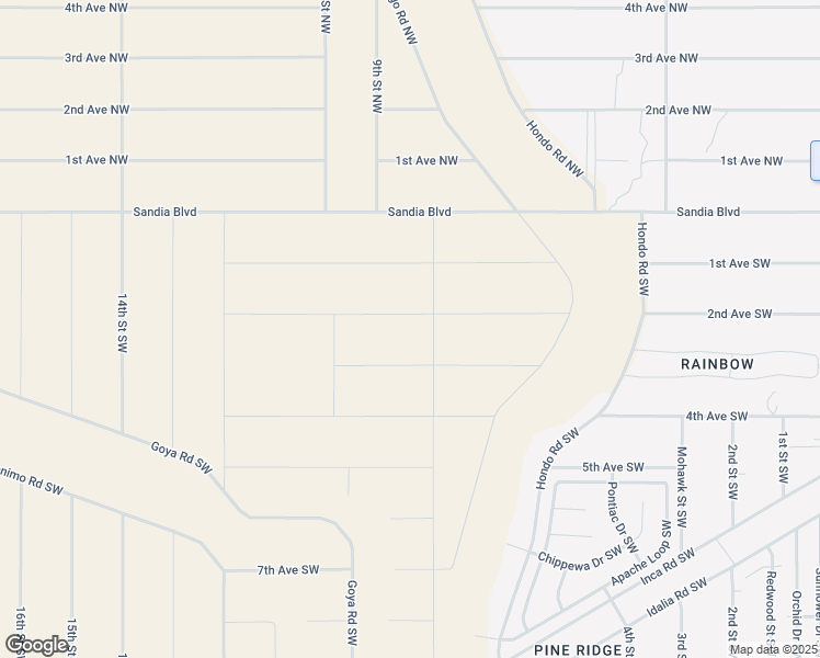map of restaurants, bars, coffee shops, grocery stores, and more near 814 2nd Avenue Southwest in Rio Rancho