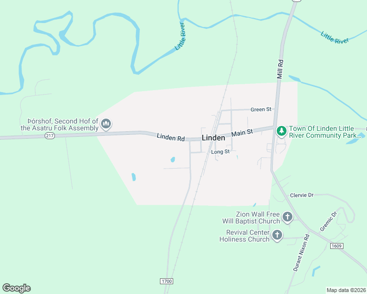 map of restaurants, bars, coffee shops, grocery stores, and more near 4682 Linden Road in Linden