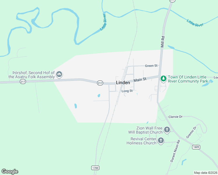 map of restaurants, bars, coffee shops, grocery stores, and more near 4682 Linden Road in Linden