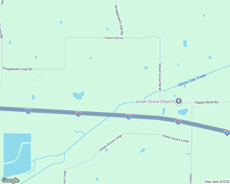 map of restaurants, bars, coffee shops, grocery stores, and more near 1011 Union Grove Road West in Atkins