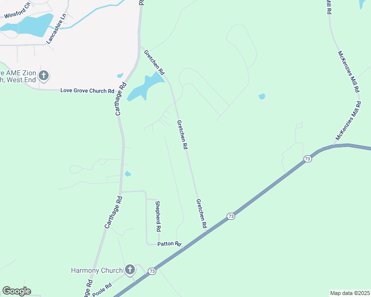 map of restaurants, bars, coffee shops, grocery stores, and more near 400 Gretchen Road in West End