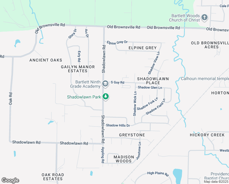 map of restaurants, bars, coffee shops, grocery stores, and more near 4734 Shadowlawn Road in Arlington