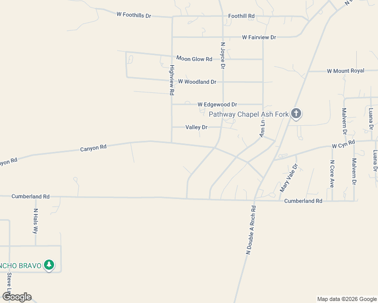 map of restaurants, bars, coffee shops, grocery stores, and more near 1413 Joyce Circle in Williams