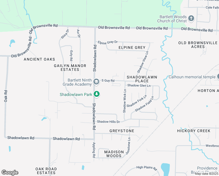 map of restaurants, bars, coffee shops, grocery stores, and more near 4734 Shadowlawn Road in Arlington