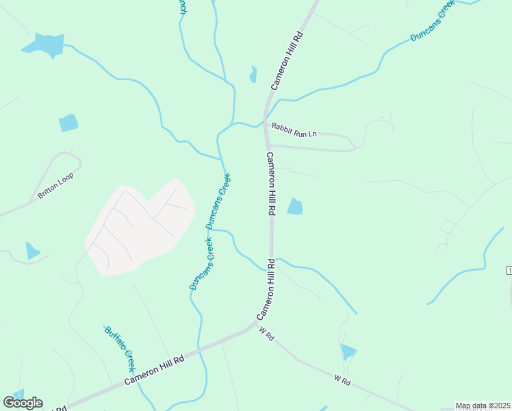 map of restaurants, bars, coffee shops, grocery stores, and more near 1916 Cameron Hill Road in Cameron