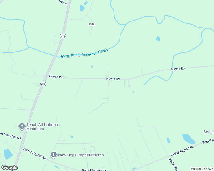 map of restaurants, bars, coffee shops, grocery stores, and more near 496 Hayes Road in Spring Lake