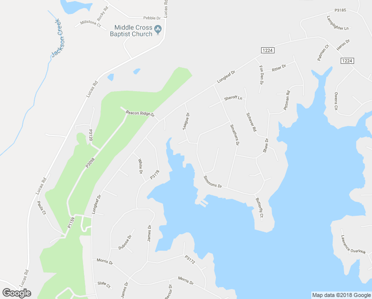 map of restaurants, bars, coffee shops, grocery stores, and more near 103 Thomas Point in Jackson Springs
