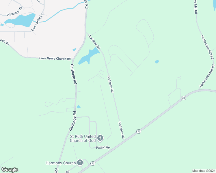 map of restaurants, bars, coffee shops, grocery stores, and more near 489 Gretchen Road in West End
