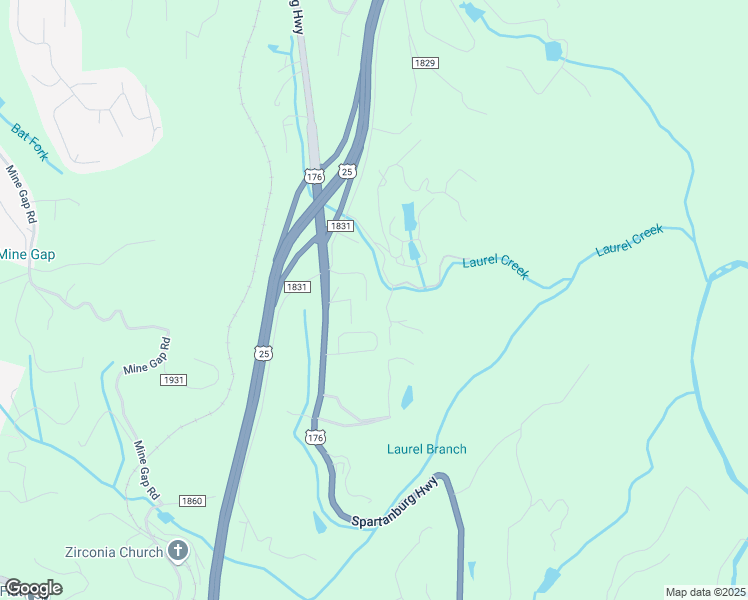 map of restaurants, bars, coffee shops, grocery stores, and more near 149 Singing Pines Lane in Flat Rock