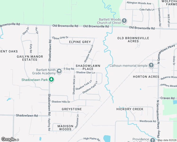 map of restaurants, bars, coffee shops, grocery stores, and more near 7720 Shadow Glen Lane in Arlington