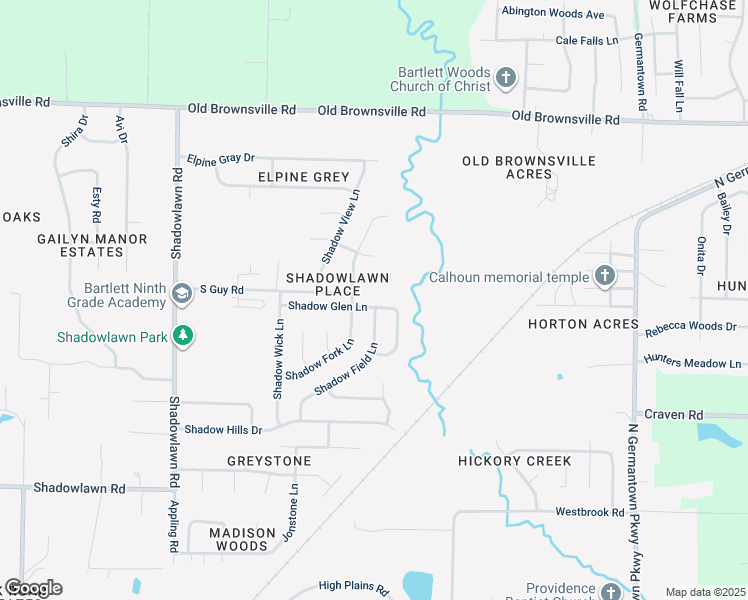 map of restaurants, bars, coffee shops, grocery stores, and more near 7764 Shadow Glen Lane in Arlington